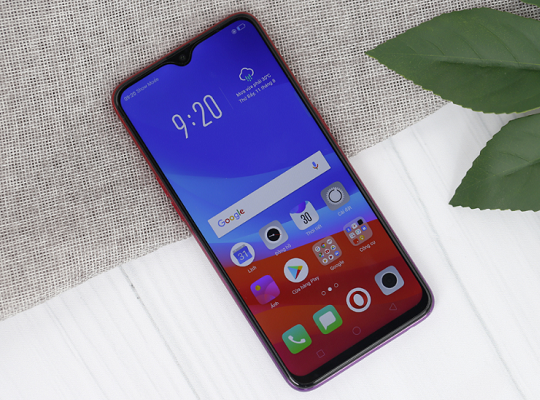 oppo f9 bi nong may